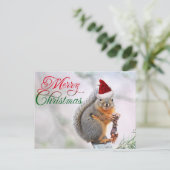 Frohe Weihnachtsscheiße Feiertagspostkarte (Stehend Vorderseite)