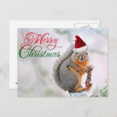 Frohe Weihnachtsscheiße Feiertagspostkarte (Vorne/Hinten)