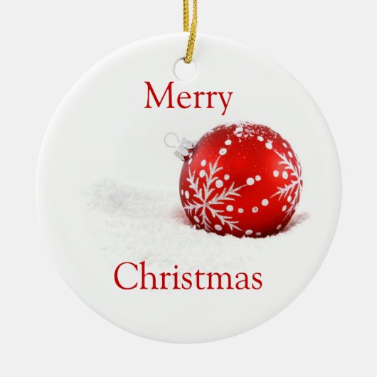 Frohe Weihnachtsschmuck (Vorne)