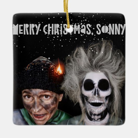 Frohe Weihnachtsschmuck (Vorderseite)