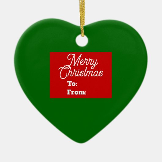 Frohe Weihnachtsschmuck (Vorne)