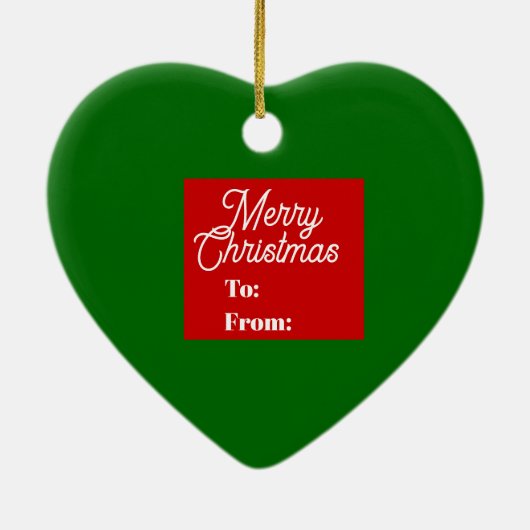 Frohe Weihnachtsschmuck (Hinten)