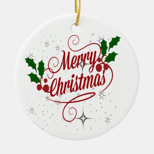 Frohe Weihnachtsschmuck (Vorne)