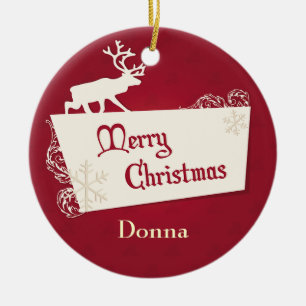 Frohe Weihnachtsschmuck