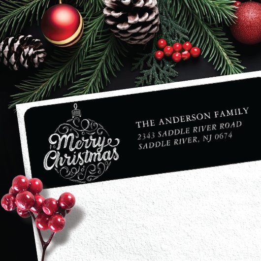 Frohe Weihnachtsschmuck