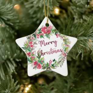 Frohe Weihnachtsschmuck