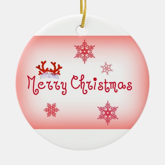 Frohe Weihnachtsschmuck (Vorne)