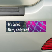 Frohe Weihnachtsschmuck Autoaufkleber (Auf Auto)