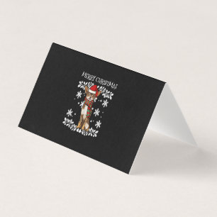 Frohe Weihnachtsschmuck Brown Chihuahua Xmas