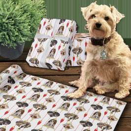 Frohe Weihnachtsschmuck Custom Fotos Geschenkpapier