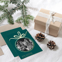 Frohe Weihnachtsschmuck-Foto