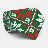 Frohe Weihnachtsschmuck Krawatte (Gerollt)