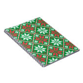 Frohe Weihnachtsschmuck Notizblock (Rechte Seite)