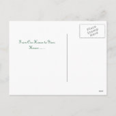 Frohe Weihnachtsschmuck Postcard Feiertagspostkarte (Rückseite)