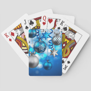 Frohe Weihnachtsschmuck Spielkarten