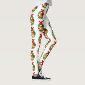 Frohe Weihnachtsschnecken Leggings (Rechts)