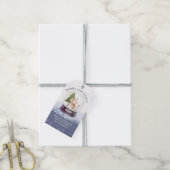 Frohe Weihnachtsschnee Globe Wasserfarbe Niedlich  Geschenkanhänger (Mit Garn)