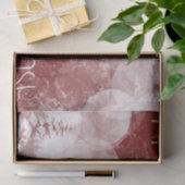 Frohe Weihnachtsschneebaumlandschaft Seidenpapier (Geschenk)