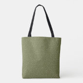 Frohe Weihnachtsschneefall Pattern Grüner Urlaub Tasche (Rückseite)