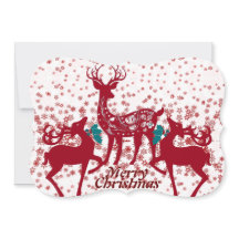 Frohe Weihnachtsschneeflocken Familie Custom