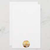 Frohe Weihnachtsschneeflocken Geschichten Briefpapier (Vorne/Hinten)