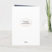 Frohe Weihnachtsschneemänner Feiertagskarte (Rückseite)