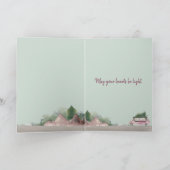 Frohe Weihnachtsschokolade Karte (Innenseite)