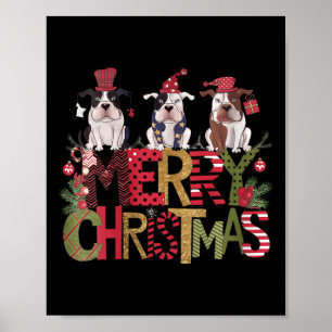 Frohe Weihnachtsschüler für Frauen Poster