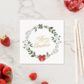 Frohe Weihnachtsservietten Serviette (Beispiel)