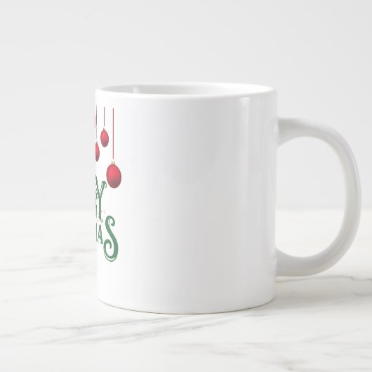 Frohe Weihnachtsspezialität Kaffeezubereitung Tass Jumbo-Tasse (Rechts)