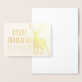 Frohe Weihnachtsstag Folienkarte (Anzeige)