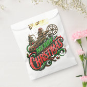 Frohe Weihnachtsstampunk Geschenktütchen (Versiegelt)