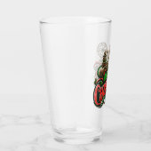 Frohe Weihnachtsstampunk Glas (Rechts)