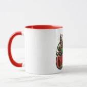 Frohe Weihnachtsstampunk Tasse (Links)