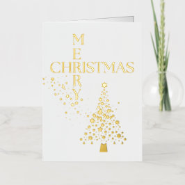 Frohe Weihnachtsstars und Bäume