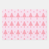 Frohe Weihnachtsstars Weihnachtsbaumen Weihnachten Geschenkpapier Set (Vorderseite 2)