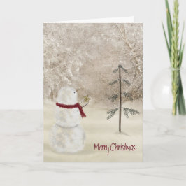 Frohe Weihnachtsstern Feiertagskarte