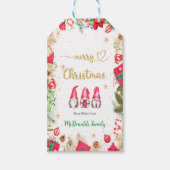 Frohe Weihnachtstags Geschenkanhänger (Vorderseite)