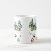 Frohe Weihnachtstasse Kaffeetasse (Mittel)