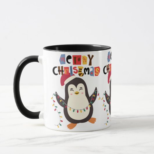 Frohe Weihnachtstasse Tasse (Links)