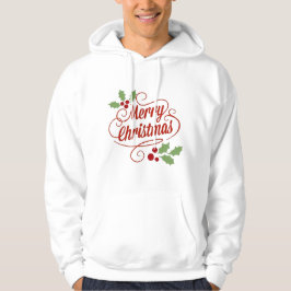 Frohe Weihnachtstypografie-T - Shirt