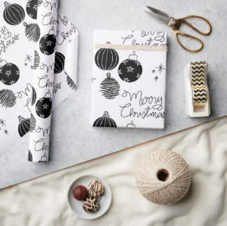 Frohe Weihnachtsverpackung Geschenkpapier