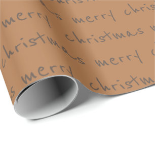 Frohe Weihnachtsverpackung Geschenkpapier