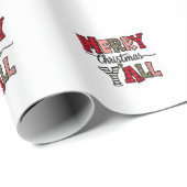 Frohe Weihnachtsverpackung Geschenkpapier (Rolleneckpunkt)