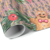 Frohe Weihnachtsverpackung Geschenkpapier (Rolleneckpunkt)