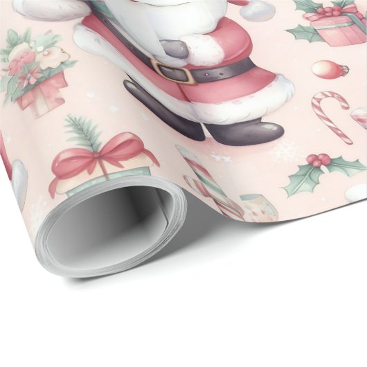 Frohe Weihnachtsverpackung Geschenkpapier (Rolleneckpunkt)