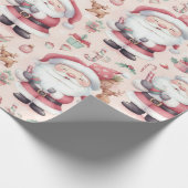 Frohe Weihnachtsverpackung Geschenkpapier (Ecke)