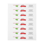 Frohe Weihnachtswagen (Bogen)