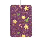 Frohe Weihnachtswagen Freshener Autolufterfrischer (Vorderseite)