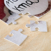 Frohe Weihnachtswagen Puzzle (Seite)